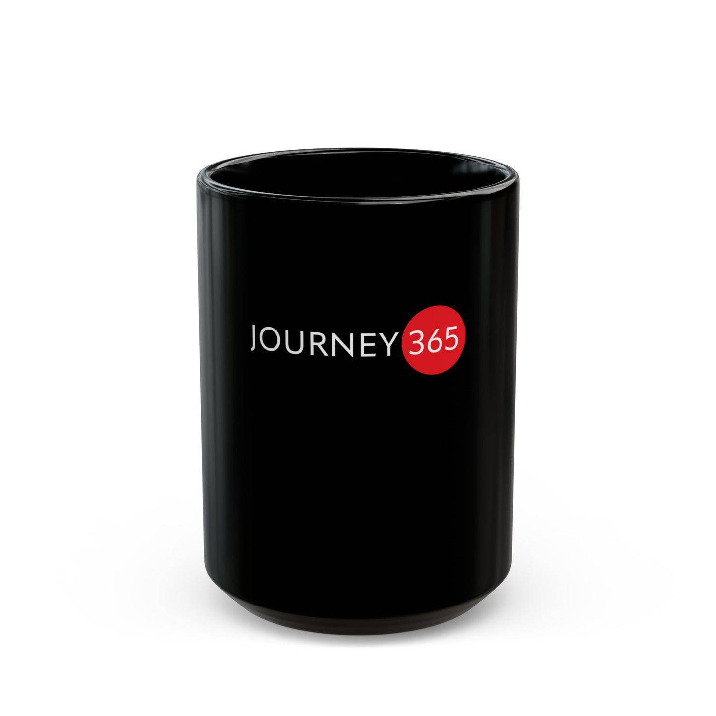 JOURNEY 365 - Black Ceramic Mug - 11oz or 15oz