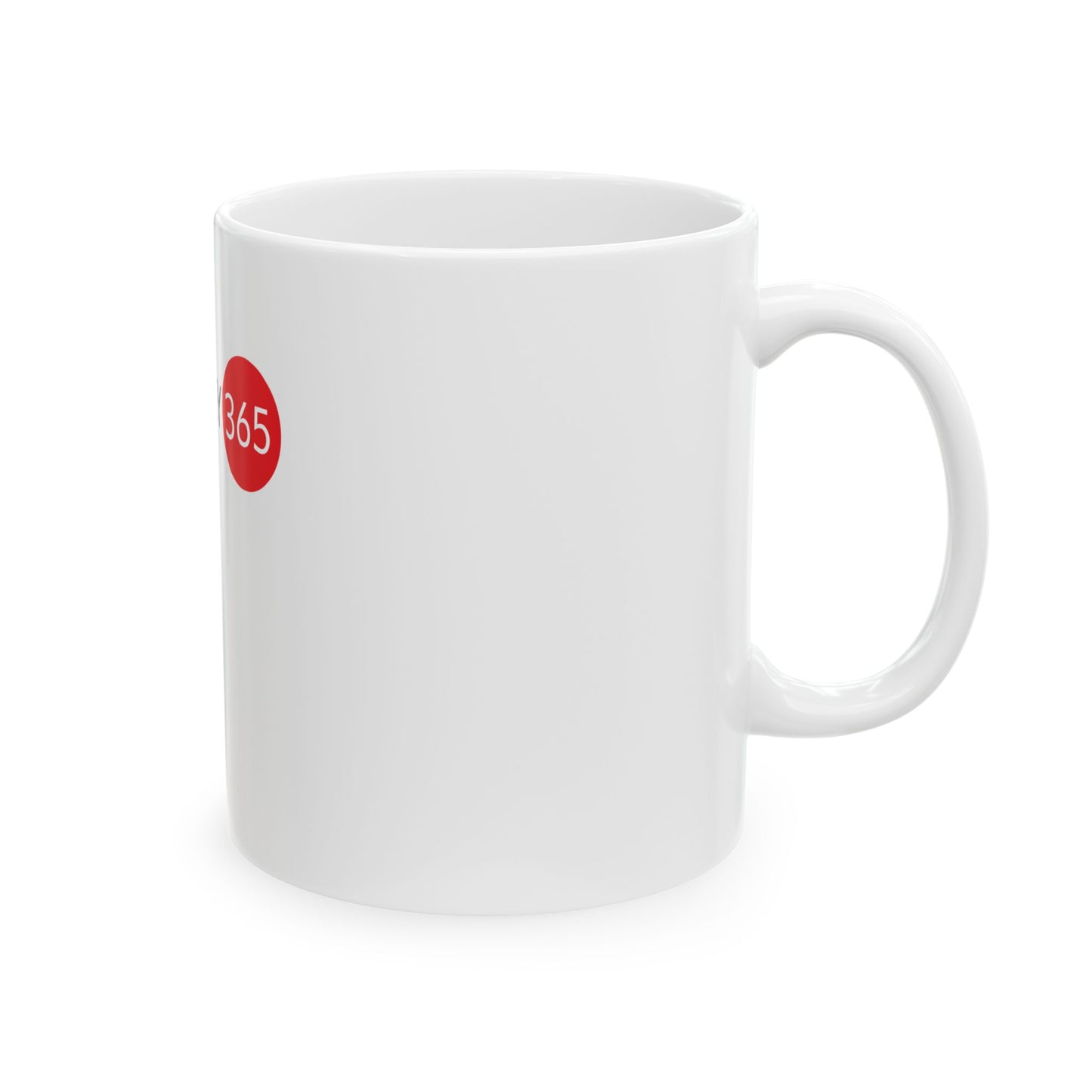 JOURNEY 365 - White Ceramic Mug - 11oz or 15oz