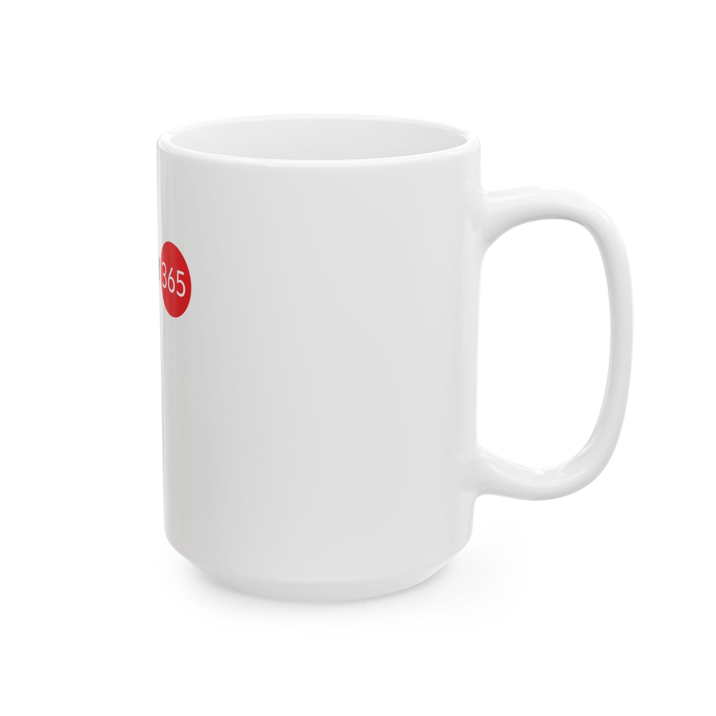 JOURNEY 365 - White Ceramic Mug - 11oz or 15oz
