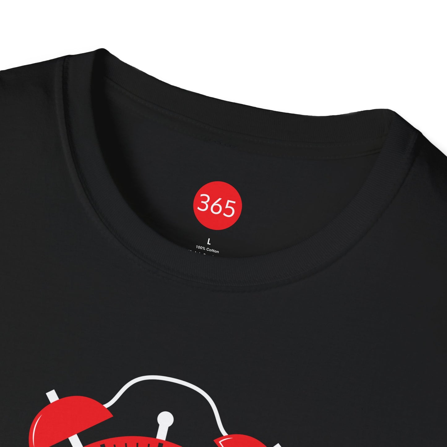 J365 - Clock that! Fit in 15! Unisex T-Shirt - Motivational Tee, Fitness Shirt, Casual Wear, Gift for Him and Her