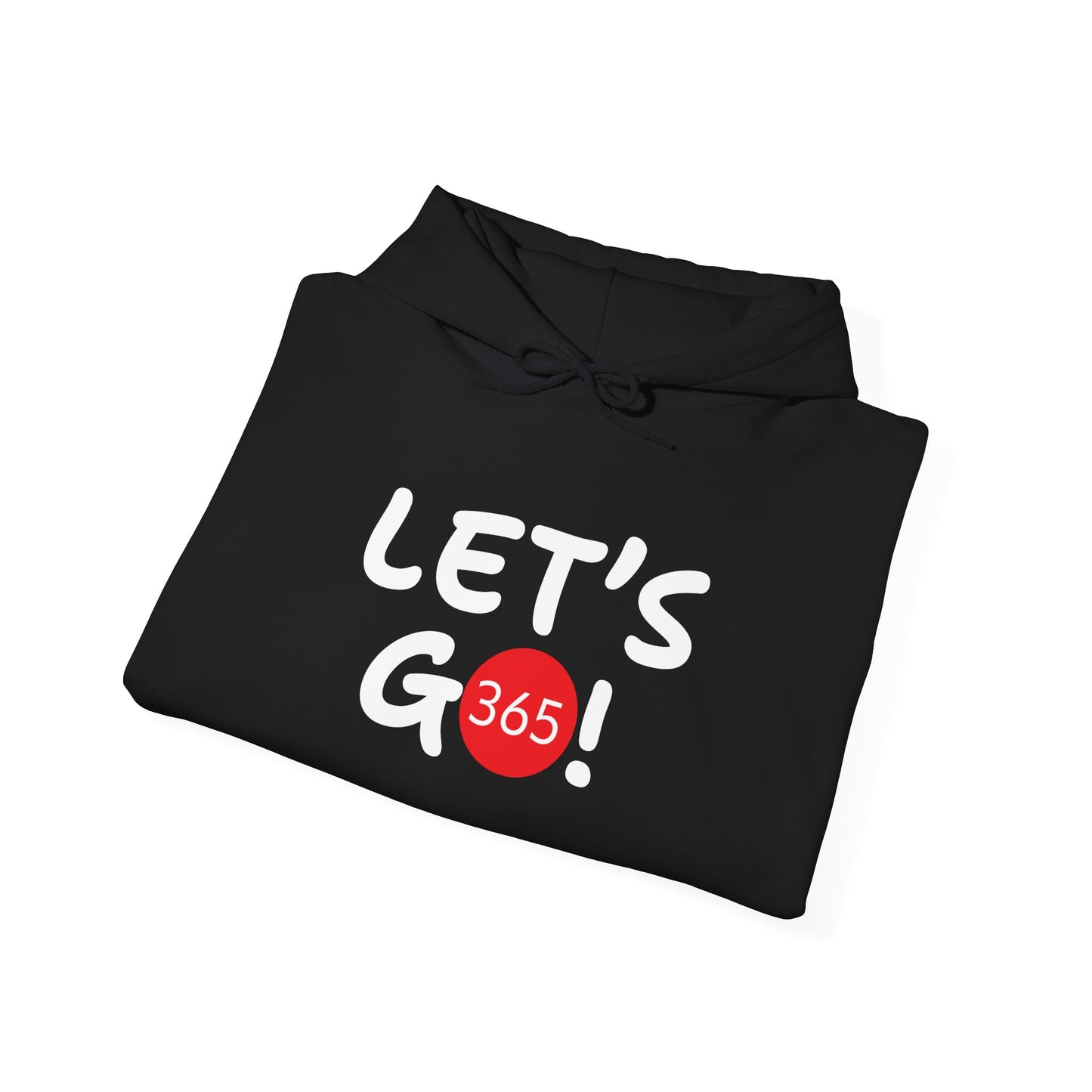 J365 - Let's Go! Unisex Hoodie - Perfect for Casual Outings, Gifts, and All Seasons, Relaxed Style, Hoodies for Everyone, Trendy Layering