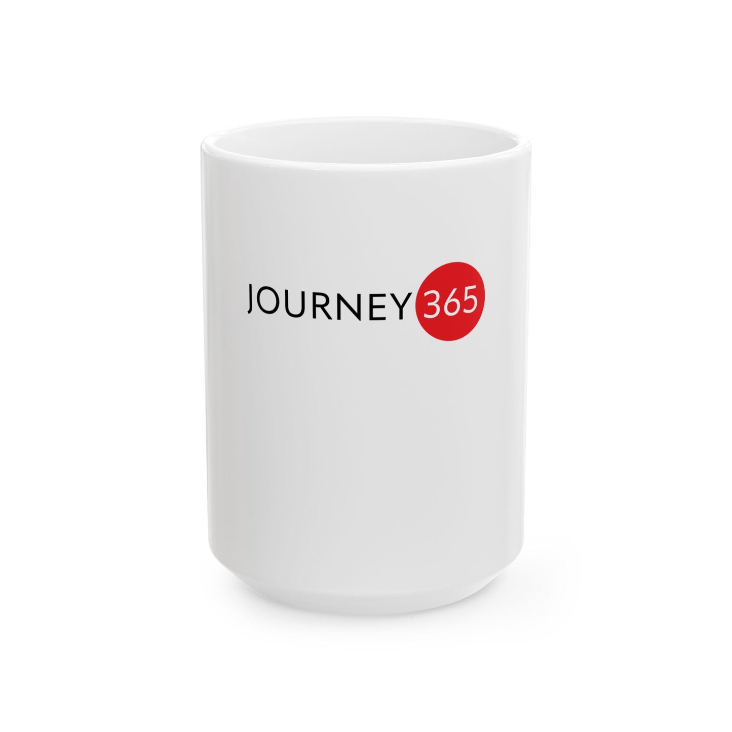JOURNEY 365 - White Ceramic Mug - 11oz or 15oz