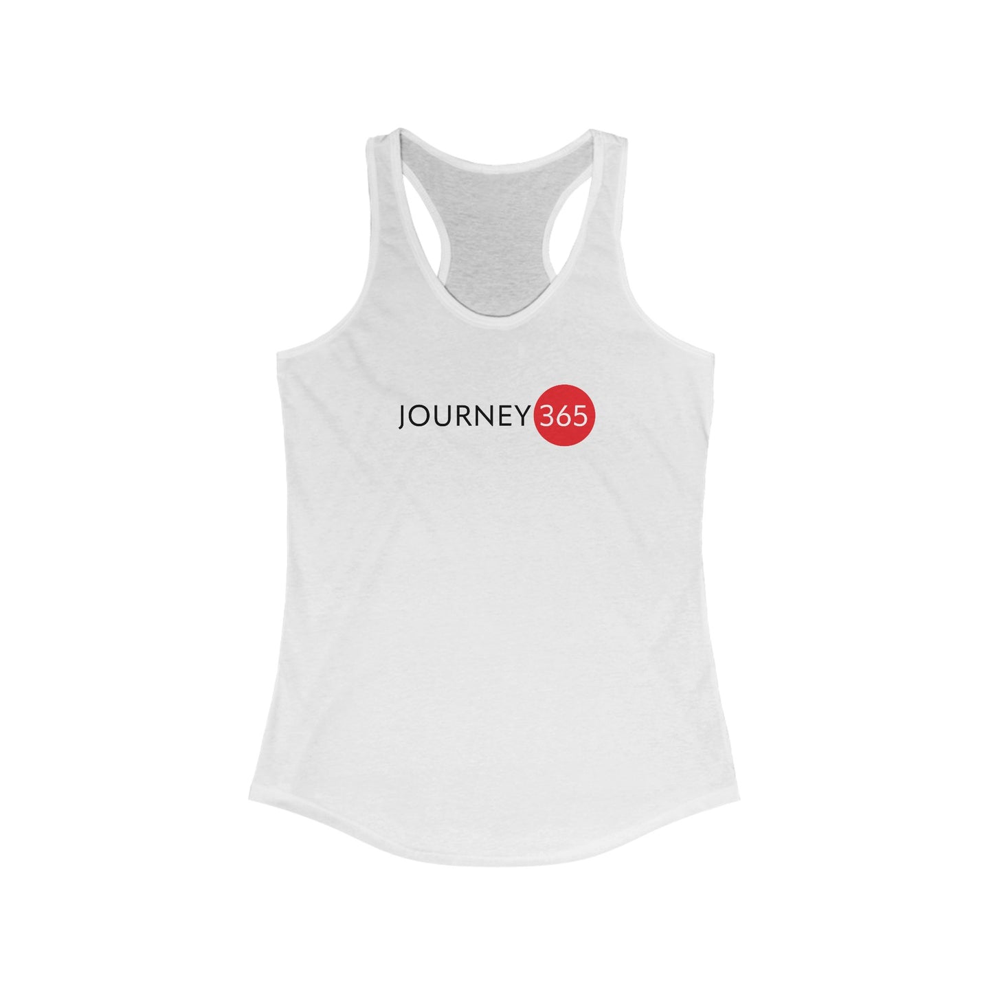 JOURNEY 365 Women's Racerback Tank - Fitness Apparel, Gym Wear, Workout Gear, Motivational Shirt, Fitness Gifts