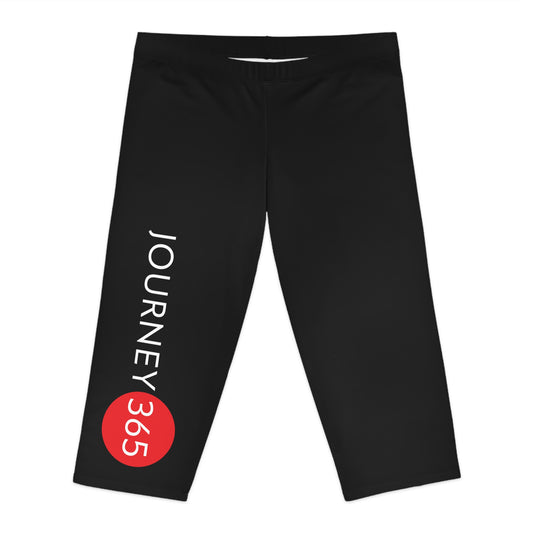 JOURNEY 365 - Women's Capri Leggings, Comfortable Athletic Pants