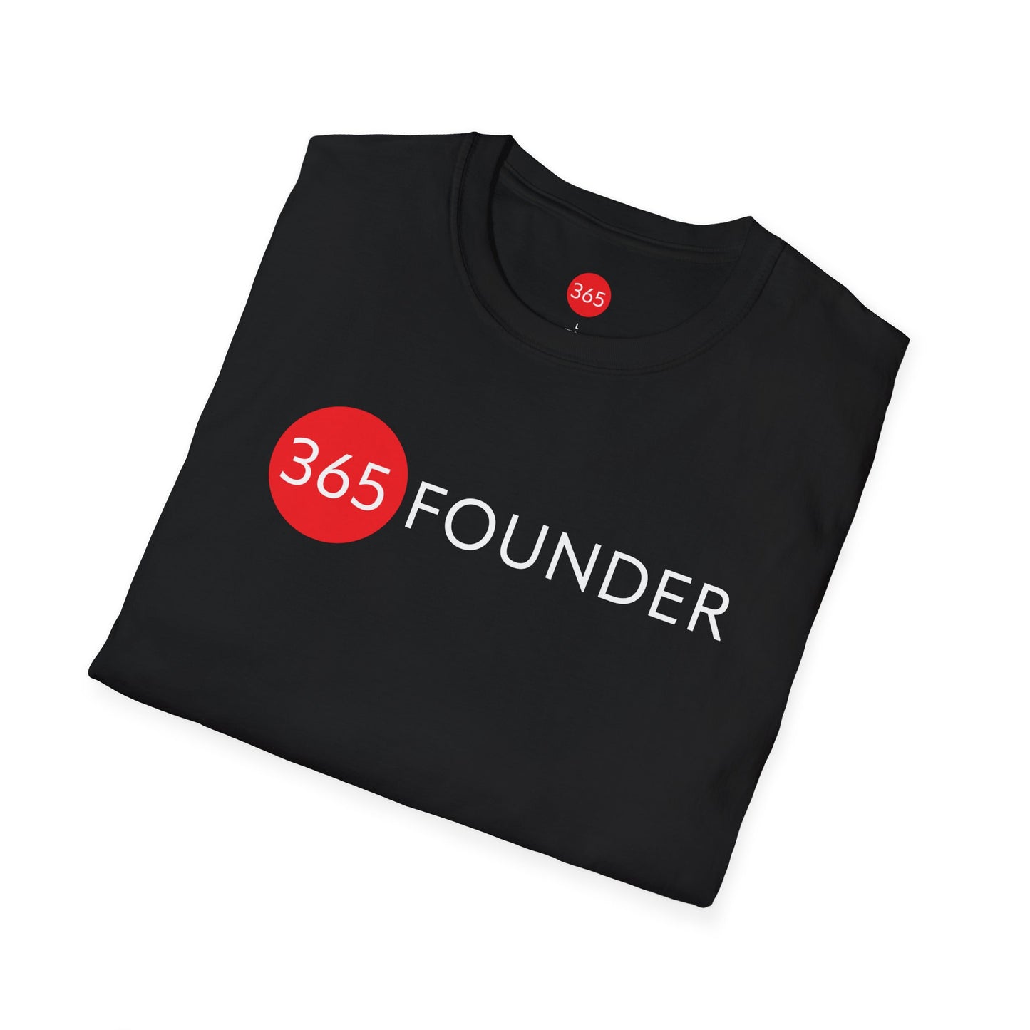JOURNEY 365 Founder - Unisex T-Shirt - Motivational Tee, Fitness Shirt, Casual Wear, Gift for Him and Her