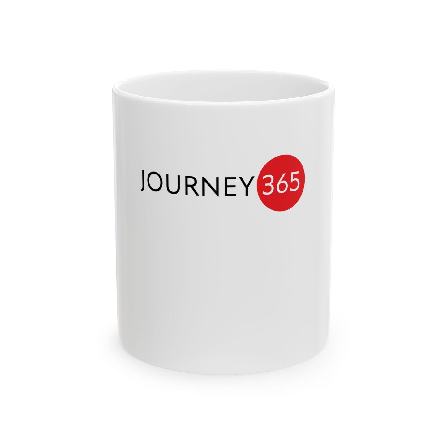 JOURNEY 365 - White Ceramic Mug - 11oz or 15oz