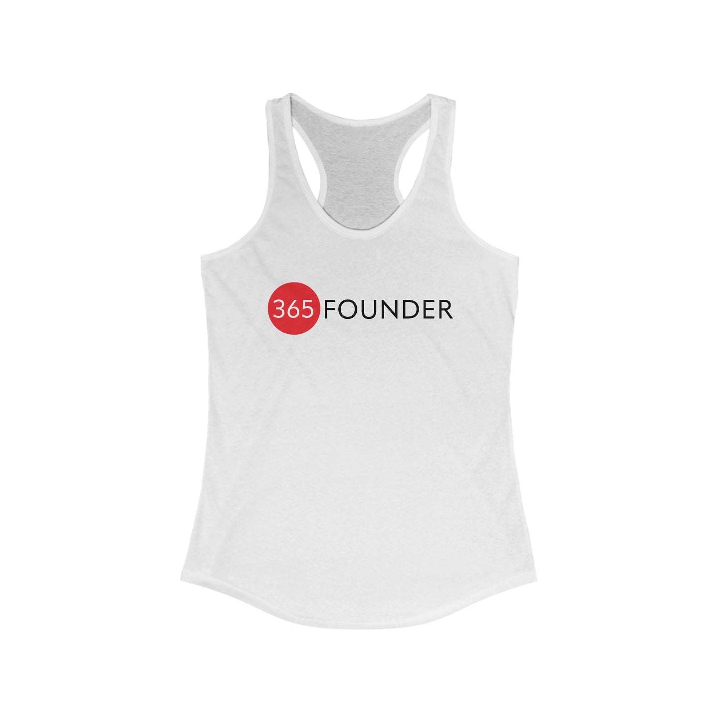 JOURNEY 365 Founder Women's Racerback Tank - Fitness Apparel, Gym Wear, Workout Gear, Motivational Shirt, Fitness Gifts
