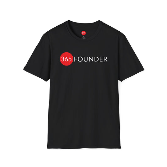 JOURNEY 365 Founder - Unisex T-Shirt - Motivational Tee, Fitness Shirt, Casual Wear, Gift for Him and Her