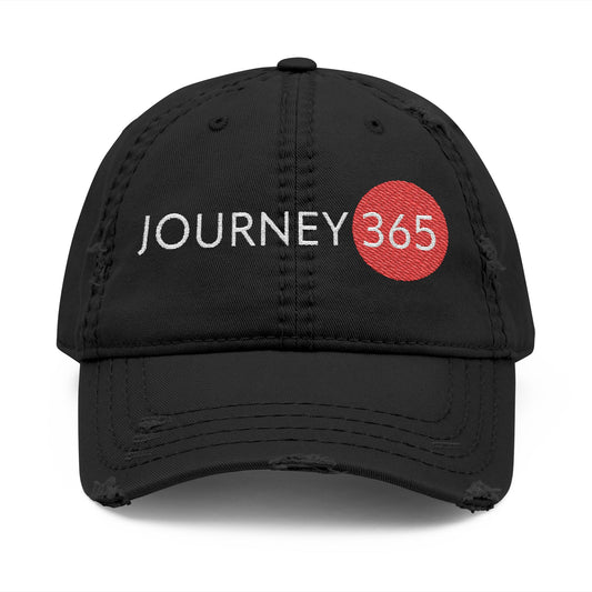 JOURNEY 365 - Stylish Distressed Dad Hat