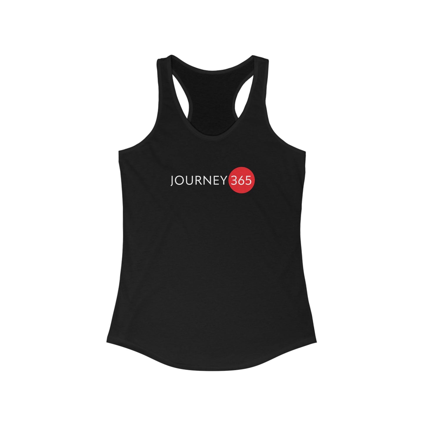 JOURNEY 365 Women's Racerback Tank - Fitness Apparel, Gym Wear, Workout Gear, Motivational Shirt, Fitness Gifts