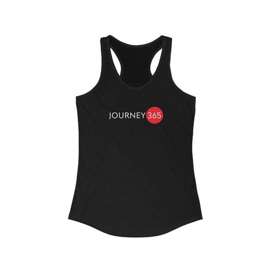 JOURNEY 365 Women's Racerback Tank - Fitness Apparel, Gym Wear, Workout Gear, Motivational Shirt, Fitness Gifts
