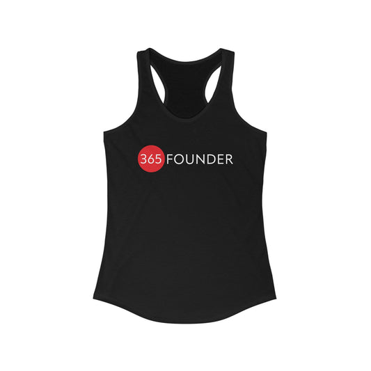 JOURNEY 365 Founder Women's Racerback Tank - Fitness Apparel, Gym Wear, Workout Gear, Motivational Shirt, Fitness Gifts