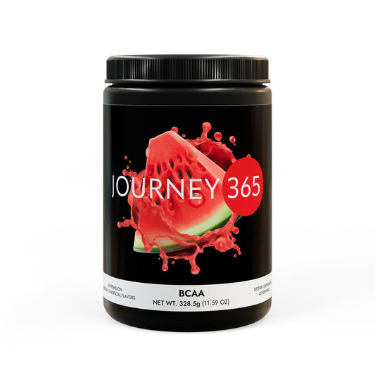 JOURNEY 365 - BCAA Supplement, Watermelon (325g, 11.46oz, 45 servings)