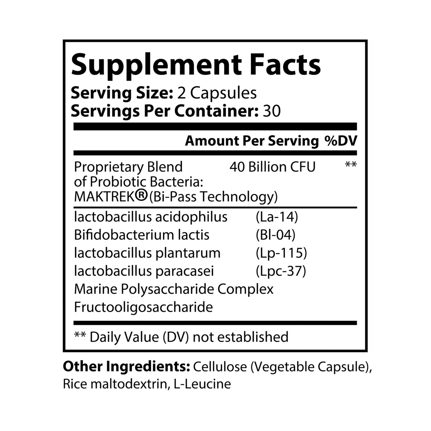 JOURNEY 365 - Probiotics Supplement (60 Capsules)