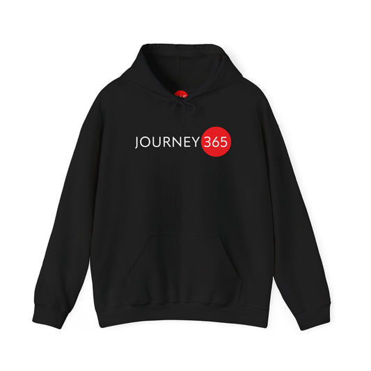 JOURNEY 365 - P Unisex Hoodie - Perfect for Casual Outings, Gifts, and All Seasons, Relaxed Style, Hoodies for Everyone, Trendy Layering